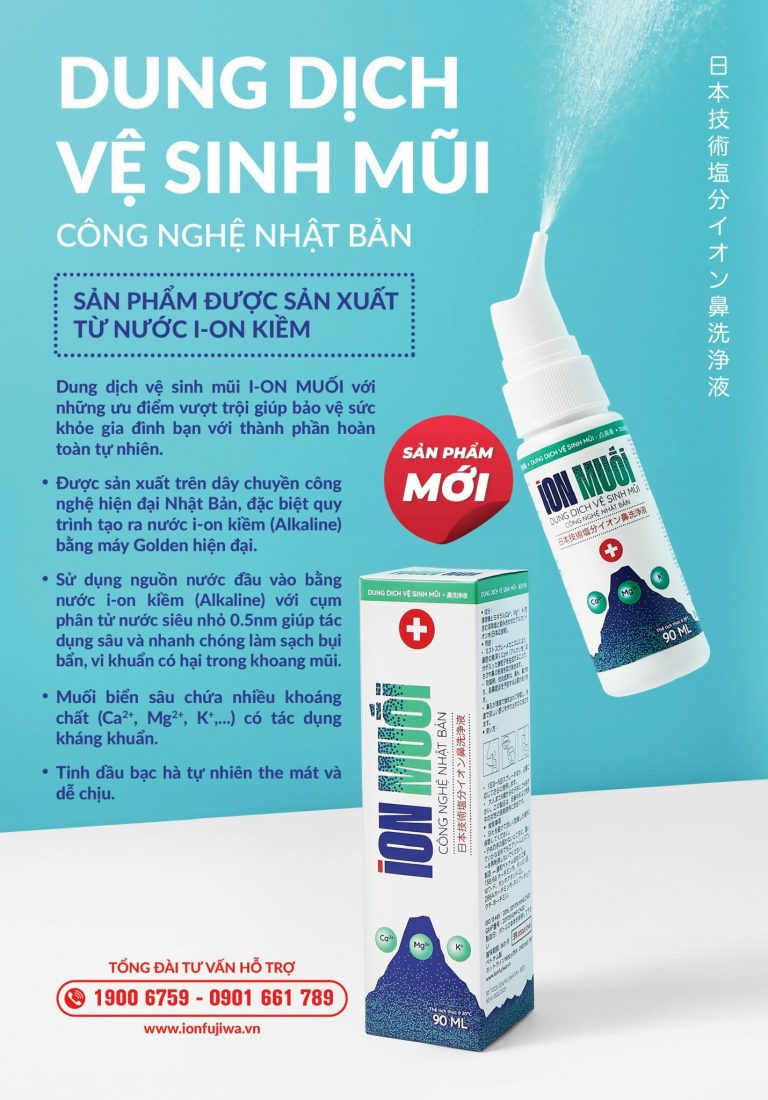 Dung dịch vệ sinh mũi ion muối Fujiwa 1