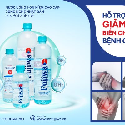 Nước ion kiềm hỗ trợ giảm biến chứng của bệnh gout