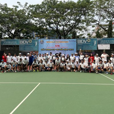 Fujiwa Việt Nam đồng hành sự kiện Giải Tennis “Cup Truyền Hình VNTV”