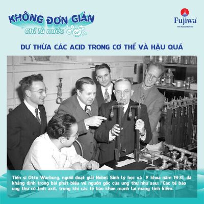 DƯ THỪA CÁC ACID TRONG CƠ THỂ VÀ HẬU QUẢ